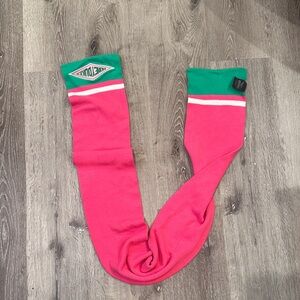 Pink and Green Scarf